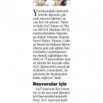 09.04.2014 Cumhuriyet Gazetesi